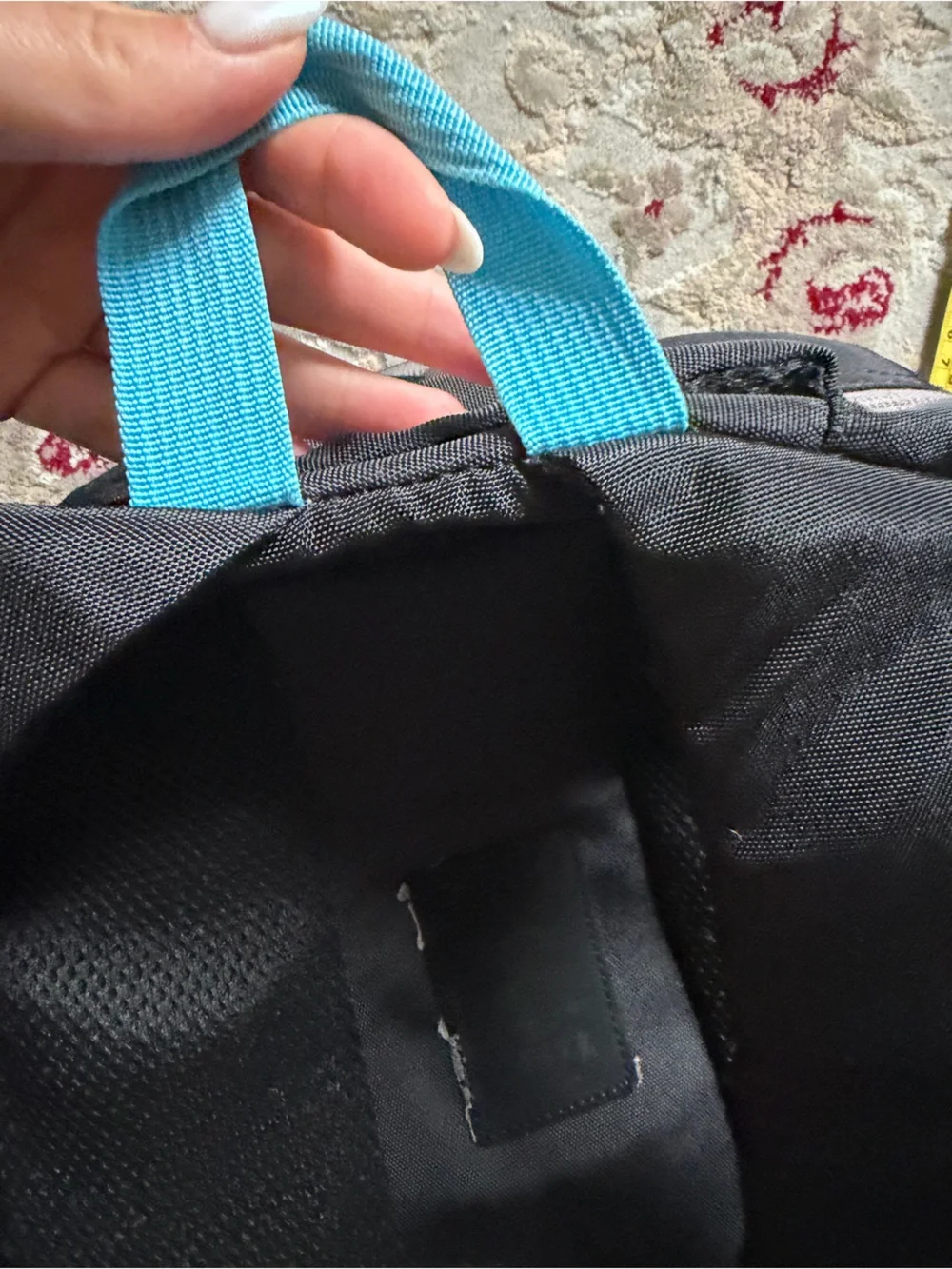 Kid’s Black & Blue Custom Engine Backpack